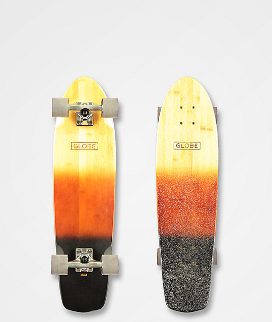 Globe Tracer Classic Bamboo 31.125" Cruiser Complete Skateboard at